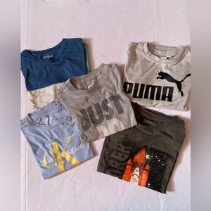 Nike, Calvin Klein, Star Wars, Puma, Short Sleeve T shirts (Bundle of 5)